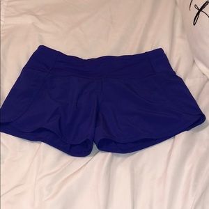 Run time shorts (indigo blue)